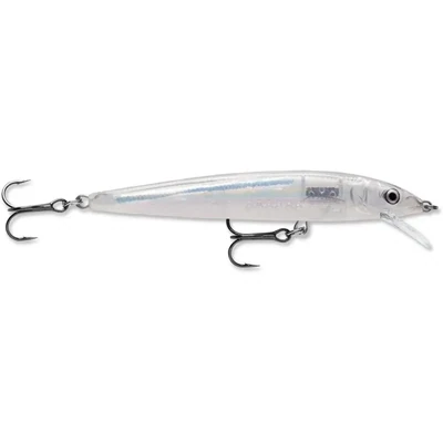 Rapala HJ08GMN Husky Jerk, 3 1/8&quot; 1/4 oz, Glass Minnow, Suspending
