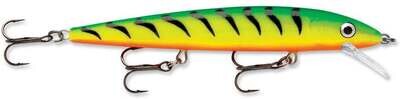Rapala HJ12FT Husky Jerk, 4 3/4&quot; 7/16 oz, Firetiger, Suspending