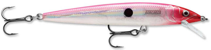 Rapala HJ12GPCL Husky Jerk, 4 3/4&quot; 7/16 oz, Glass Pink Clown