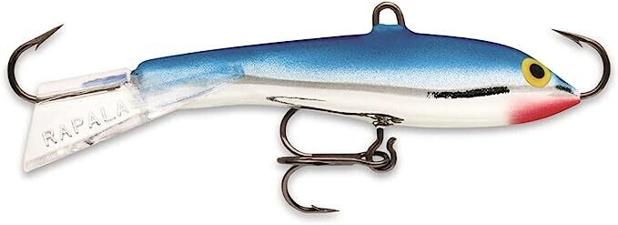 Rapala Jigging Rap Vertical Jigging Lure 2-3/4&quot; 5/8 oz Chrome Blue