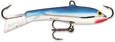 Rapala Jigging Rap Vertical Jigging Lure 2-3/4&quot; 5/8 oz Chrome Blue