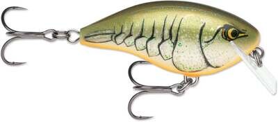 Rapala OGR05RTBC OG Rocco 05, 3/8 oz, Running Depth 5&#39;, #4 Treble Hooks, Rootbeer Crawdad