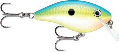 Rapala OGR05CTSD OG Rocco 05, 3/8 oz, Running Depth 5&#39;, #4 Treble Hooks, Citrus Shad