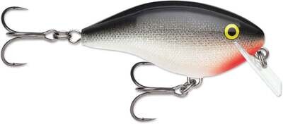 Rapala OGR05S OG Rocco 05, 3/8 oz, Running Depth 5&#39;, #4 Treble Hooks, Silver
