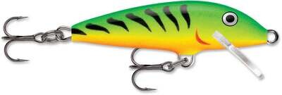 Rapala Original Floating Lure 4 3/8&quot; 3/16 Firetiger - 0756