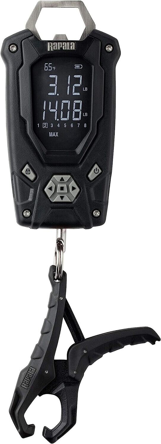 Rapala RHCDS50 High Contrast Digital Scale, 50lb, 8 Storage Bins