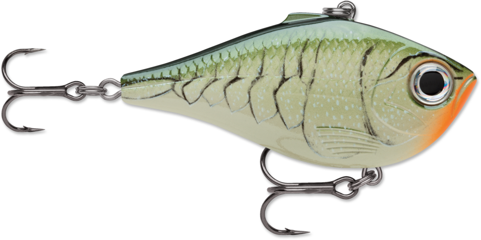Rapala RPR06OGCW Rippin&#39; Rap Lipless Crankbait, 2 1/2&quot;, 1/2 oz