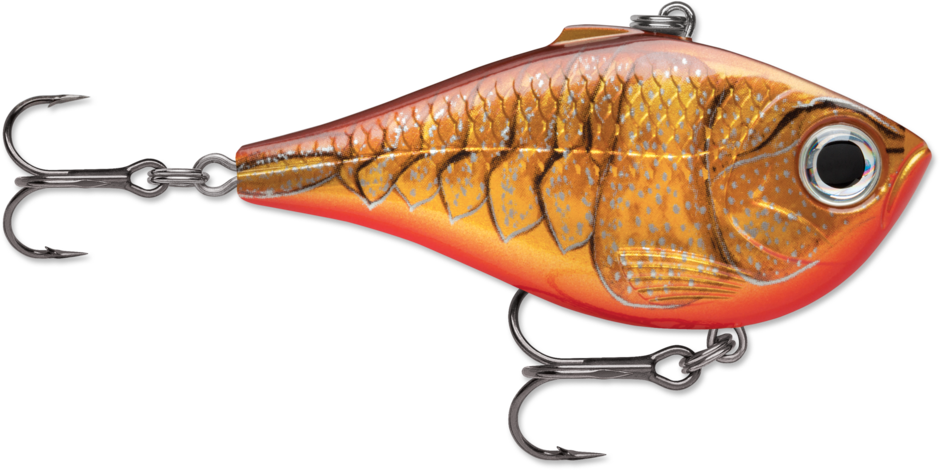 Rapala RPR06DCW Rippin&#39; Rap Lipless Crankbait, 2 1/2&quot;, 1/2 oz, Dark