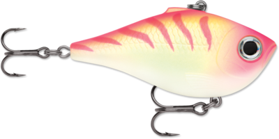 Rapala RPR06PTU Rippin&#39; Rap Lipless Crankbait, 2 1/2&quot;, 1/2 oz, Pink