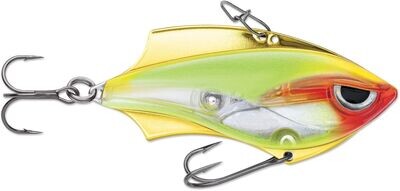 Rapala RVB06CLN Rap-V Blade 6, 2-1/2&quot;, 1/2 Oz, #4 and #6 Hooks, Clown