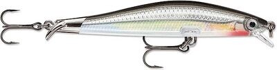 Rapala RipStop 9 Jerkbait, 3-1/2&quot;, 1/4 Oz., 3-4 Ft. Swimming Depth, Carbon