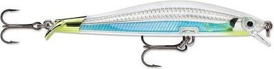 Rapala RipStop 9 Jerkbait, 3-1/2&quot;, 1/4 Oz., 3-4 Ft. Swimming Depth, Albino Shiner