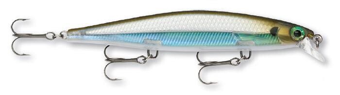 Rapala SDRSD09MBS Shadow Rap Lure 3 1/8&quot;, 3/8 oz, Moss Back Shiner