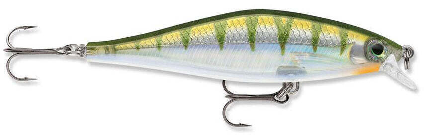 Rapala SDRSD09AS Shadow Rap Lure, 3 1/8&quot;, 3/8 oz, Albino Shiner