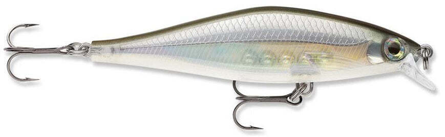 Rapala SDRSD09GHSH Shadow Rap Lure 3 1/8&quot;, 3/8 oz, Ghost Shiner