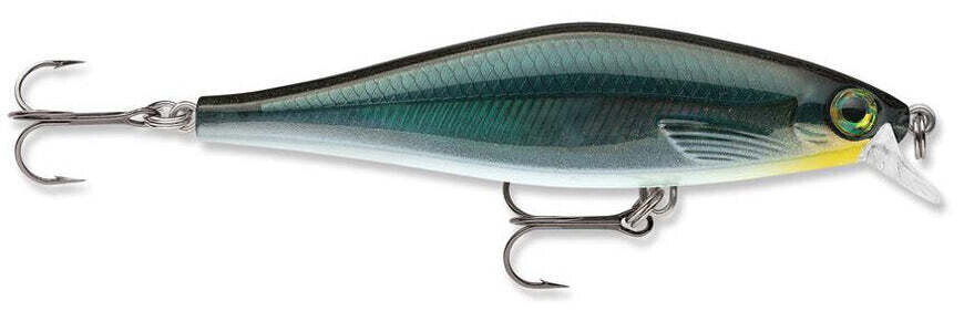 Rapala SDRSD09CBN Shadow Rap Lure 3 1/8&quot;, 3/8 oz, Carbon