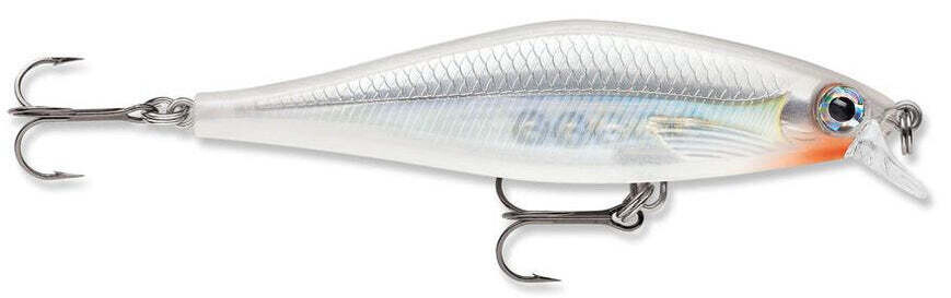 Rapala SDRSD09GH Shadow Rap Lure, 3 1/8&quot;, 3/8 oz, Ghost