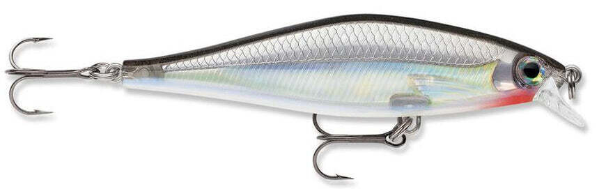 Rapala SDRSD09S Shadow Rap Lure, 3 1/8&quot;, 3/8 oz, Silver