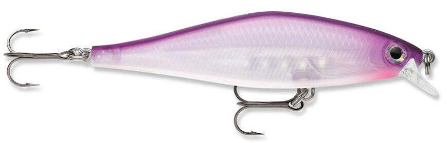 Rapala SDRSD09PD Shadow Rap Lure, 3 1/8", 3/8 oz, Purpledescent
