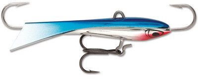 Rapala SNR08CHB Snap Rap Lure, 3 1/8&quot;, 7/8 oz, Chrome Blue