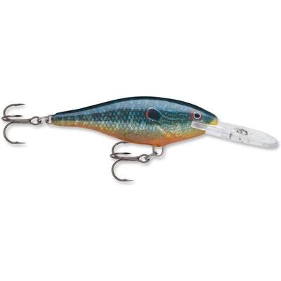 Rapala SR05RSL Shad Rap Crankbait 2&quot;, 3/16 oz, Live River Shad