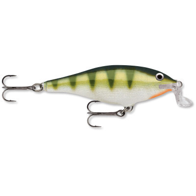 Rapala Shallow Shad Rap, 3/16oz 2.5'' Yellow Perch