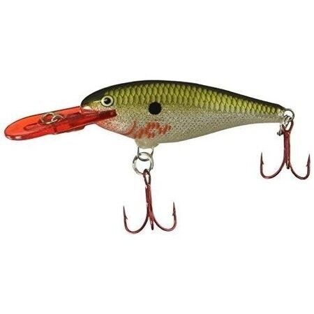 Rapala Shad Rap 05 Crankbait 2&quot;, 3/16 oz, Bleeding Olive Flash