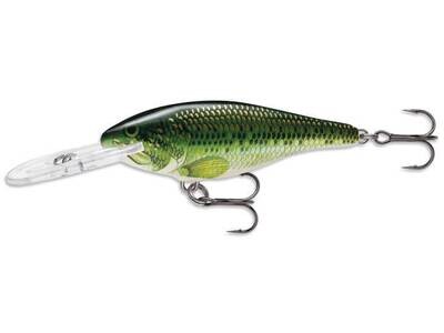 Rapala Shad Rap Crankbait 2&quot;, 3/16 oz, Baby Bass, Floating