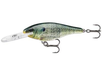 Rapala Shad Rap 05 Crankbait 2&quot;, 3/16 oz, Live Bluegill,