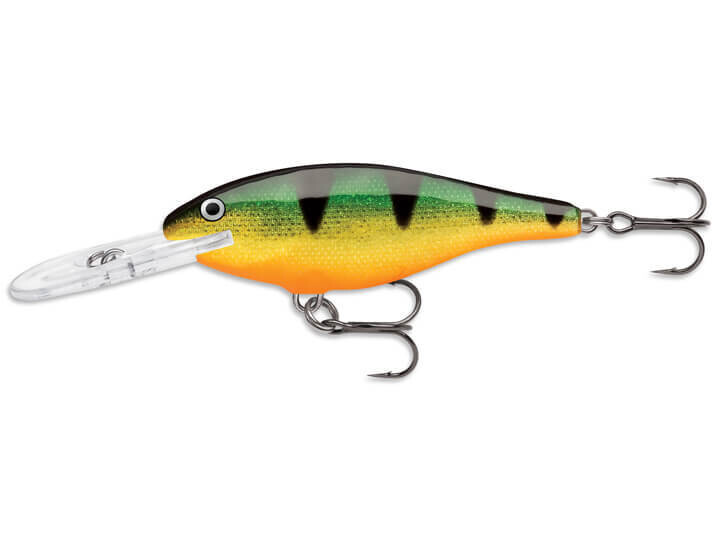 Rapala Shad Rap 05 Crankbait, 2&quot; 3/16 oz, Perch, Floating