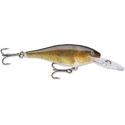 Rapala Shad Rap Crankbait, 2&quot;, 3/16 oz, Walleye, Floating
