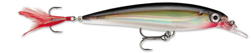 Rapala X-Rap Saltwater Lure 4&quot;, 7/16 oz, Silver, Suspending