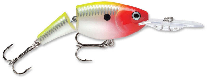 Rapala XJS13CLN X-Rap Jointed Shad 5 1/4&quot;, 1 5/8 oz, Clown, Floating