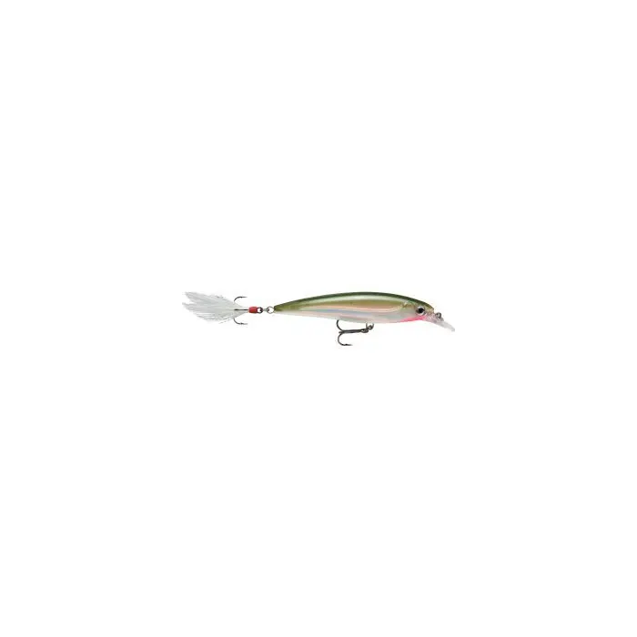 Rapala XR06OG X-Rap Jerkbait, 2 1/2&quot;, 1/8 oz, Olive Green