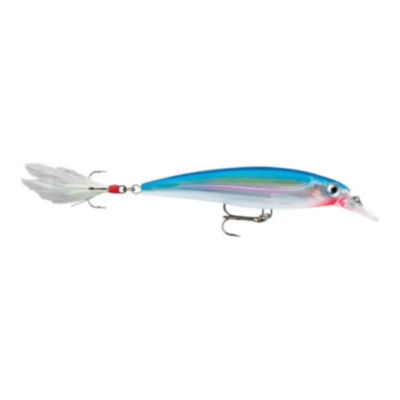 Rapala XR08SB X-Rap Jerkbait, 3 1/8&quot;, 1/4 oz, Silver Blue