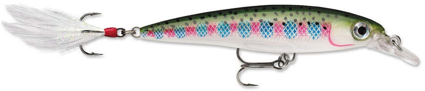 Rapala XR08RT X-Rap Jerkbait, 3 1/8&quot;, 1/4 oz, Rainbow Trout