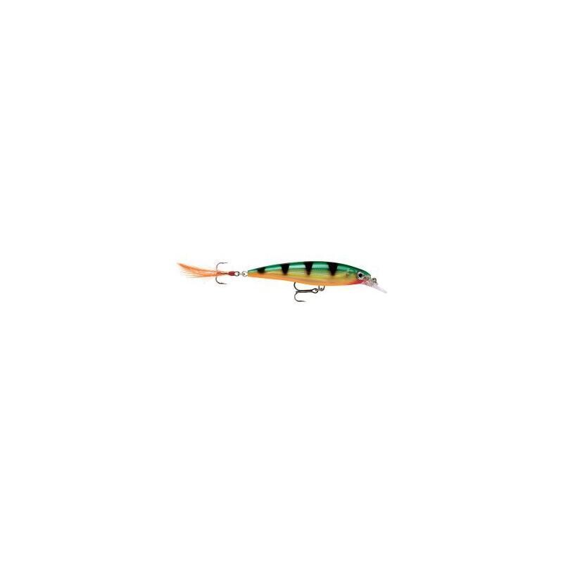 Rapala XR08P X-Rap Jerkbait, 3 1/8" 1/4 oz, Perch, Suspending