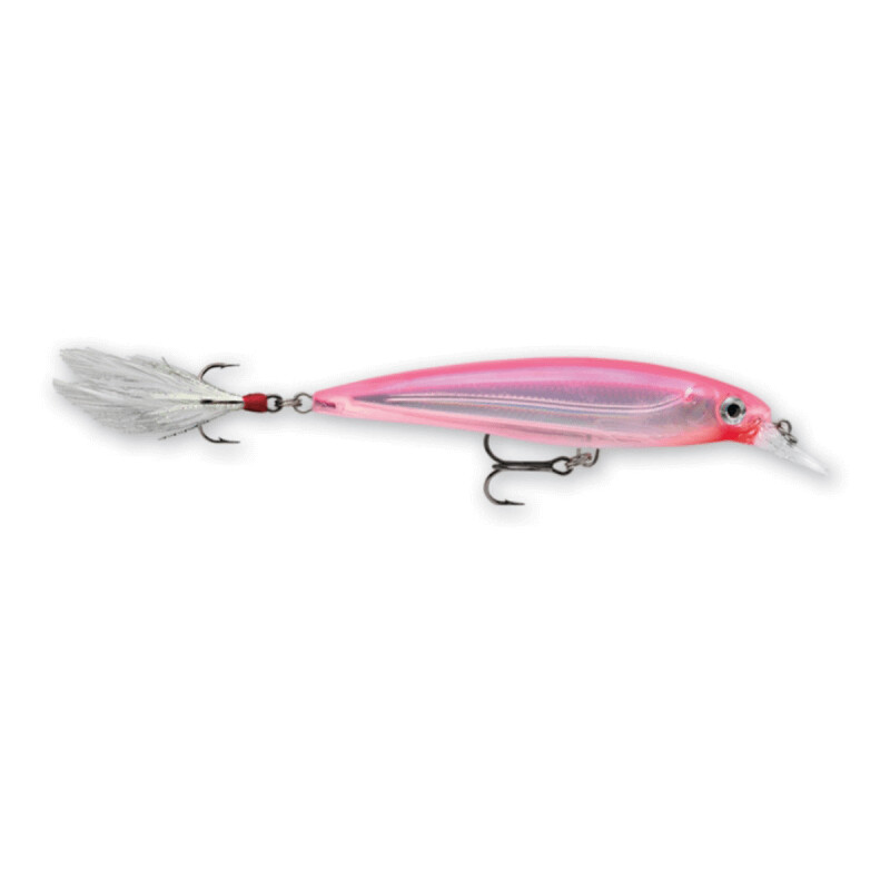 Rapala XR10HP X-Rap Jerkbait, 4&quot; 7/16 oz, Hot Pink, Suspending