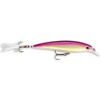 Rapala XR10PGH X-Rap Jerkbait, 4&quot;, 7/16 oz, Purple Ghost, Suspending