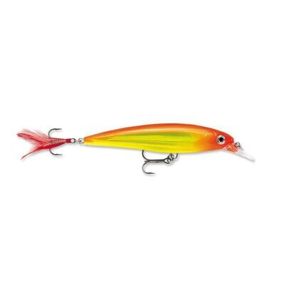 Rapala XR08HH X-Rap Jerkbait, 3 1/8&quot;, 1/4 oz, Hot Head, Suspending