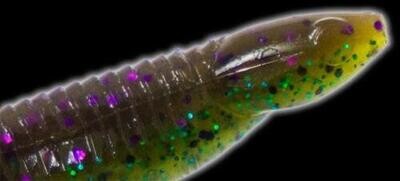 Reaction LD-025 Little Dipper Swimbait, 3 1/2&quot;, Sprayed Grass