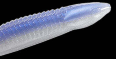 Reaction SKD-020 Skinny Dipper Swimbait, 5", Pearl Blue Shad