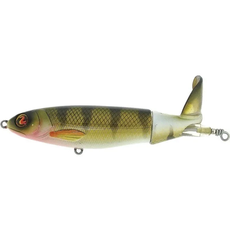 River2Sea WPL130/09 Whopper Plopper 130, Perch, 1 3/8oz, 5in, Two