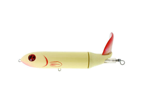 River2Sea WPL130/14 Whopper Plopper 130, Bone, 1 3/8oz, 5in, Two River2Sea (BN) 4X Strong Treble #2, Rattles, Top Water