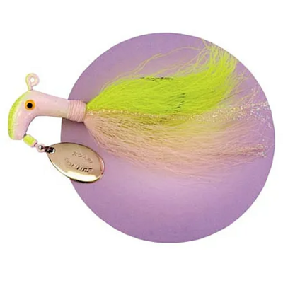 Road Runner 1009-094 Striper Bucktail Jig w/Spinner, 1 oz
