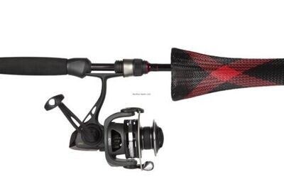 Rod Glove RGS55SP Spinning Rod Glove, 5.5'' To 7', Red Spyder