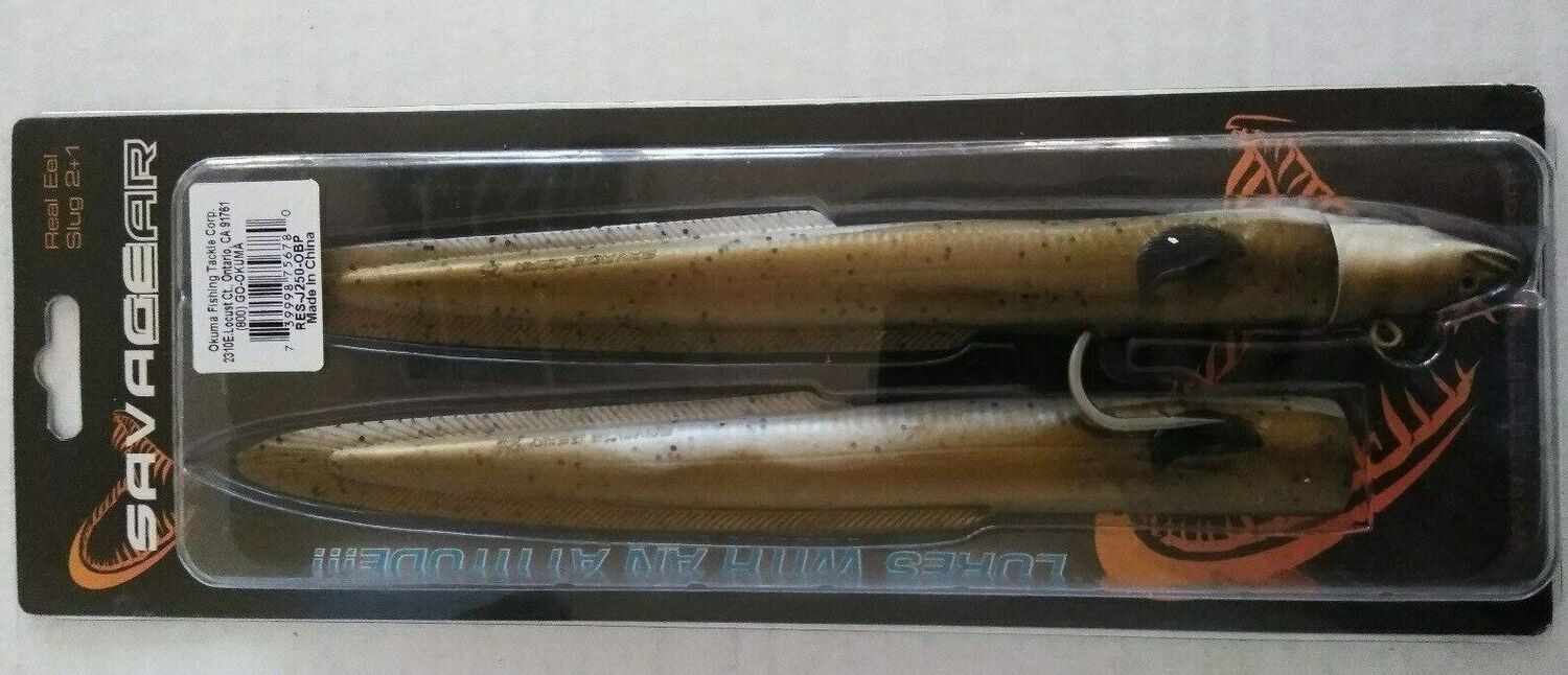 Savage Eel Slug 10" Black