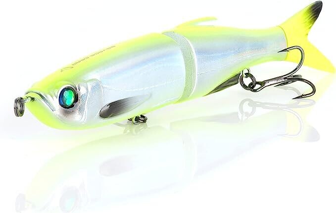 Savage Gear GS-165-CF Jointed Glide Swimmer Chart Flash 6 1/2" 1 3/4oz