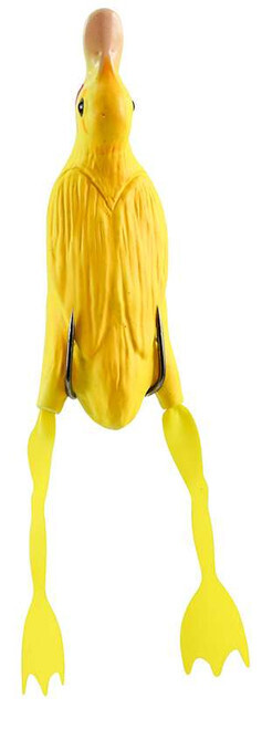 Savage Gear The Fruck Hollow Belly Duckling Lure, Floating, 3/4oz, 3", Yellow Chick