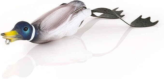 Savage Gear The Fruck Hollow Belly Duckling Lure, Floating, 1 1/2oz, 4", Wood Duck